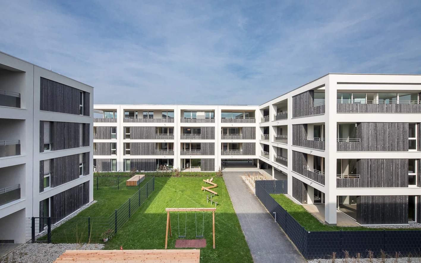 Wohnanlage St. Gebhardstraße, Bregenz (© Walser) Wohnanlage St. Gebhardstraße, Bregenz (© Walser)