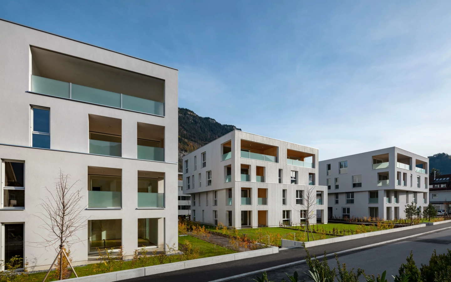 Wohnanlage Zürcherstrasse Bludenz Gesamtansicht