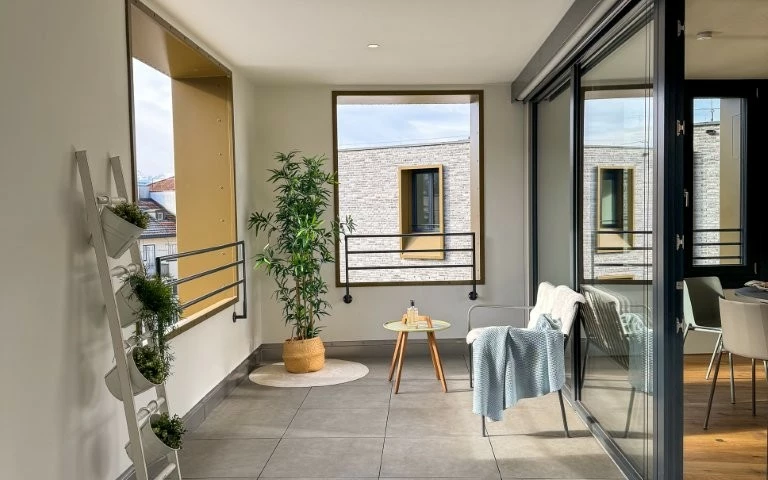 WA Kreuzgasse Musterwohnung Terrasse 4