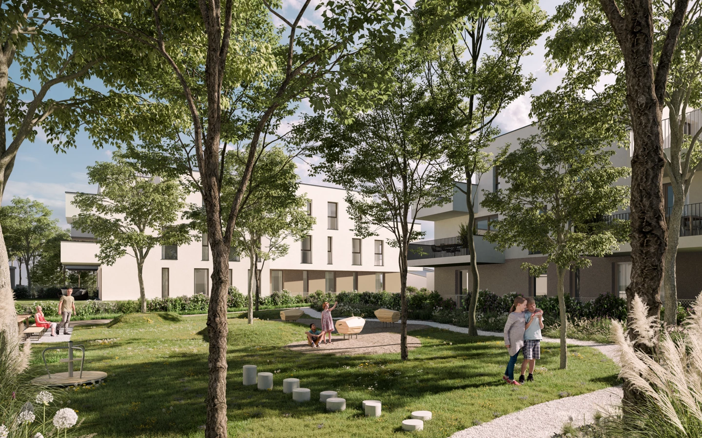 230821_RhombergBau_Leopoldsdorf_Aussen_Gemeinschaftsfreibereich 230821_RhombergBau_Leopoldsdorf_Aussen_Gemeinschaftsfreibereich