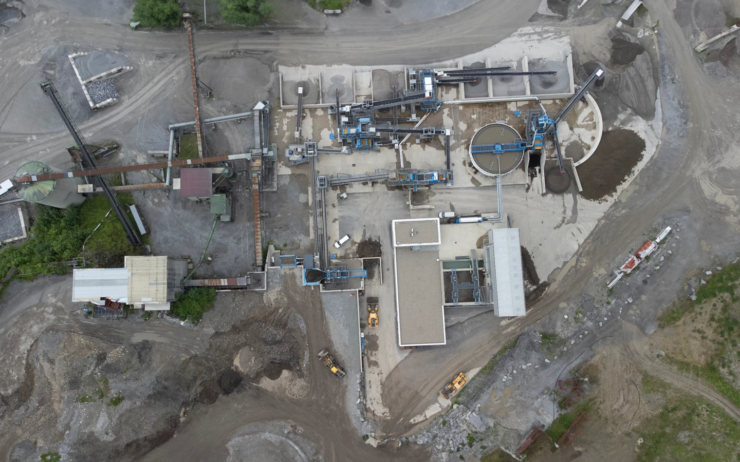 Die neue Nassaufbereitungsanlage im Ressourcen Center Rheintal ist die fortschrittlichster ihrer Art in der gesamten Region. Bild: Rhomberg Bau