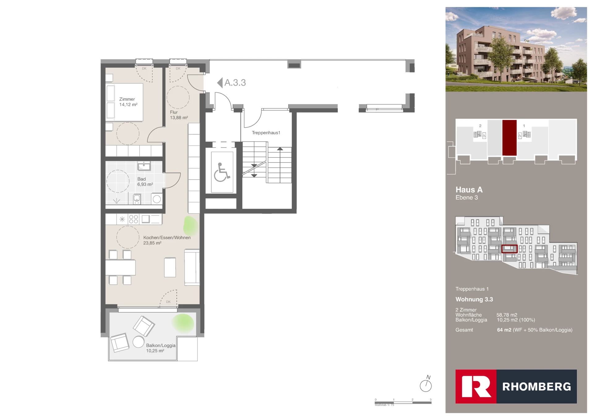 Alpenschimmern Wohnung A.3.3