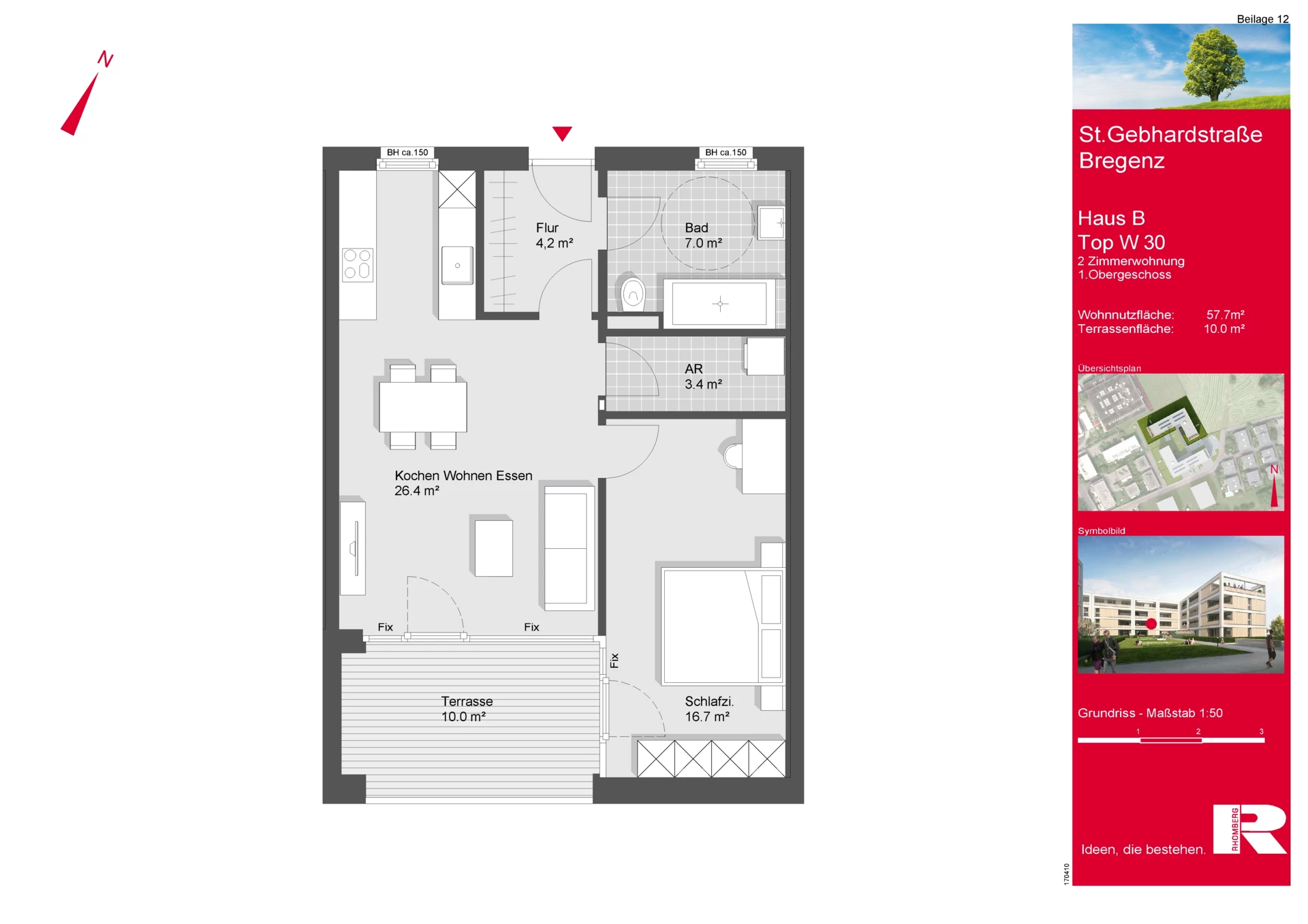 Grundriss Top W30 M 1-50