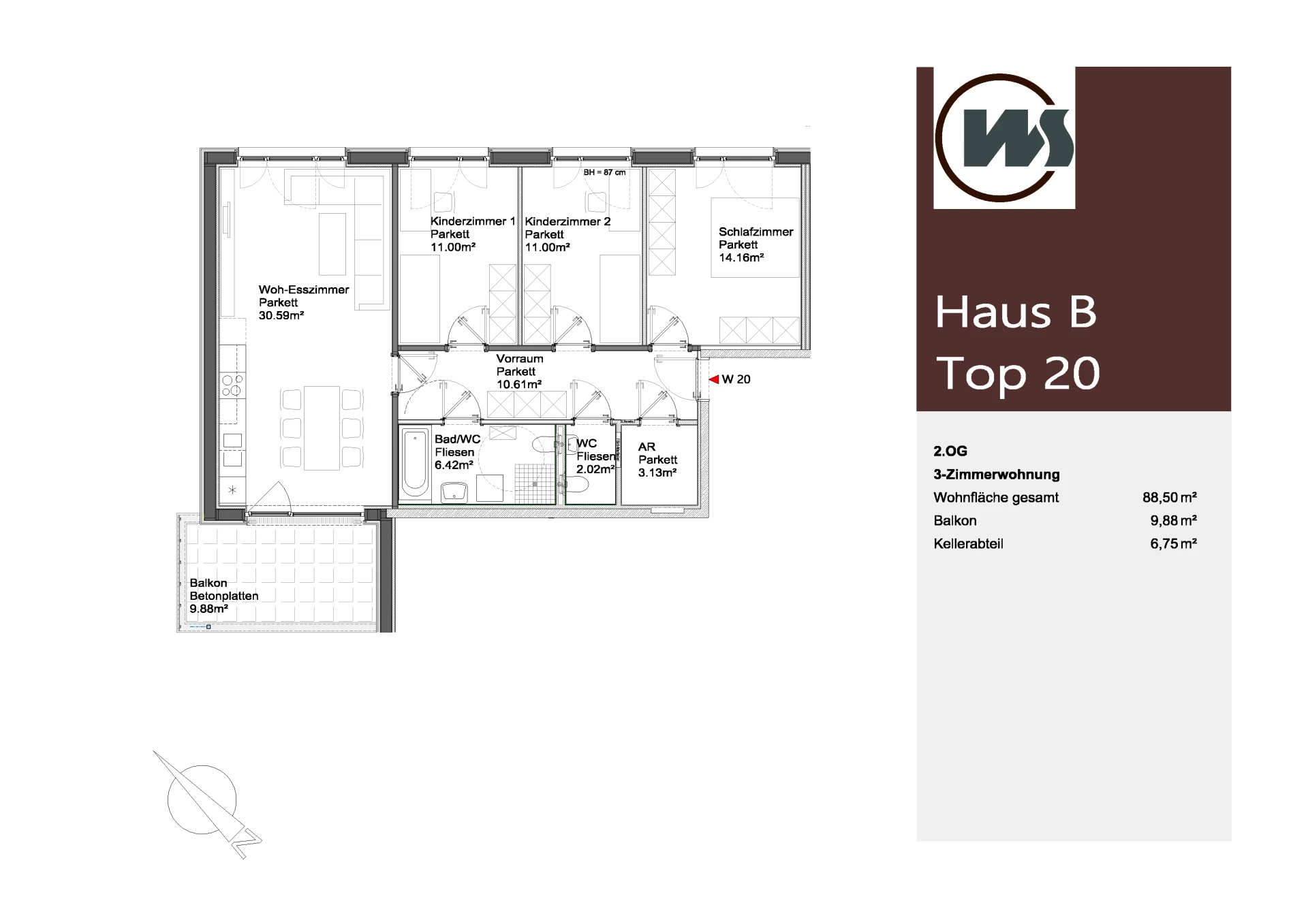 Verkaufsplan Top W20