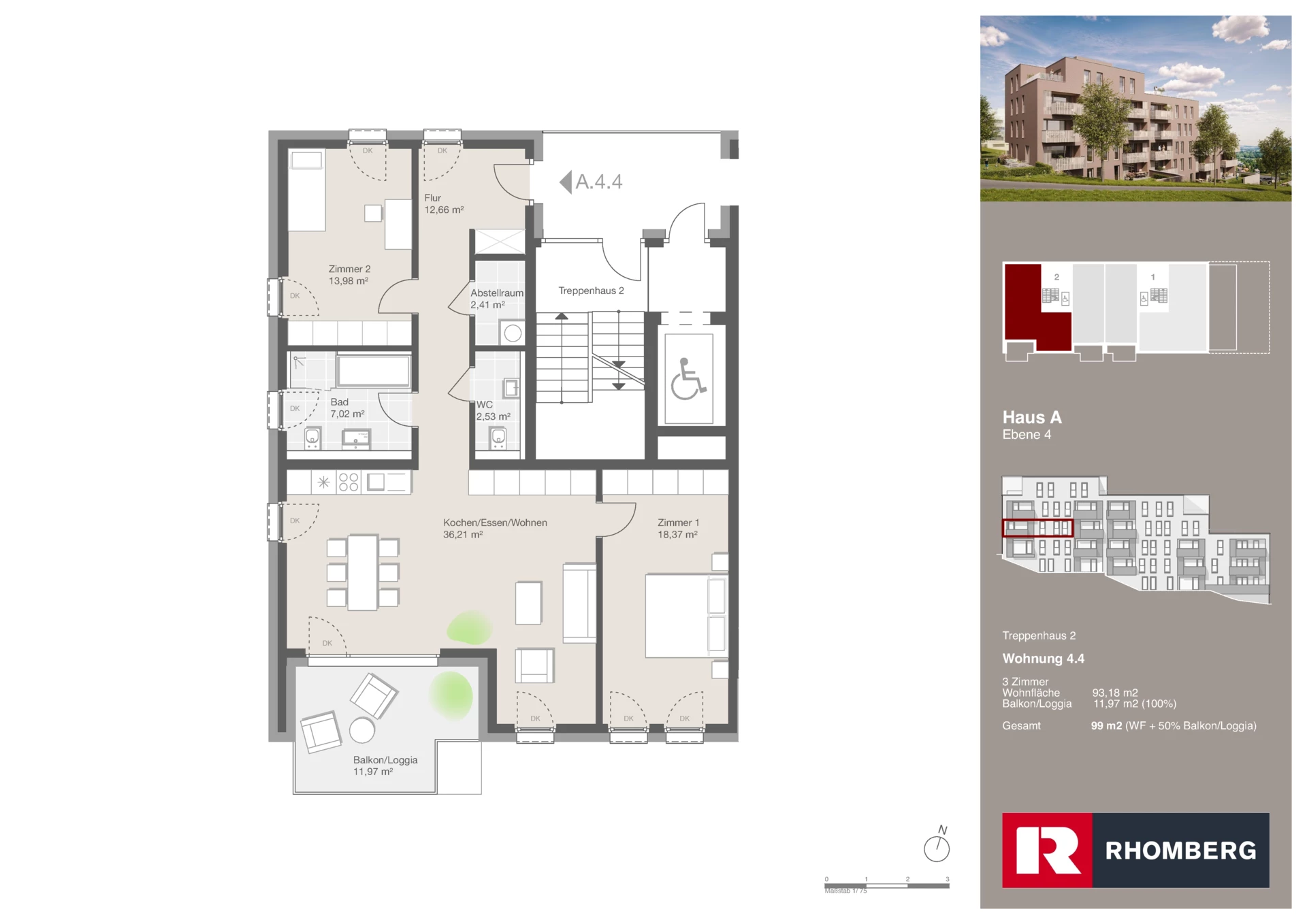 Alpenschimmern Wohnung A.4.4