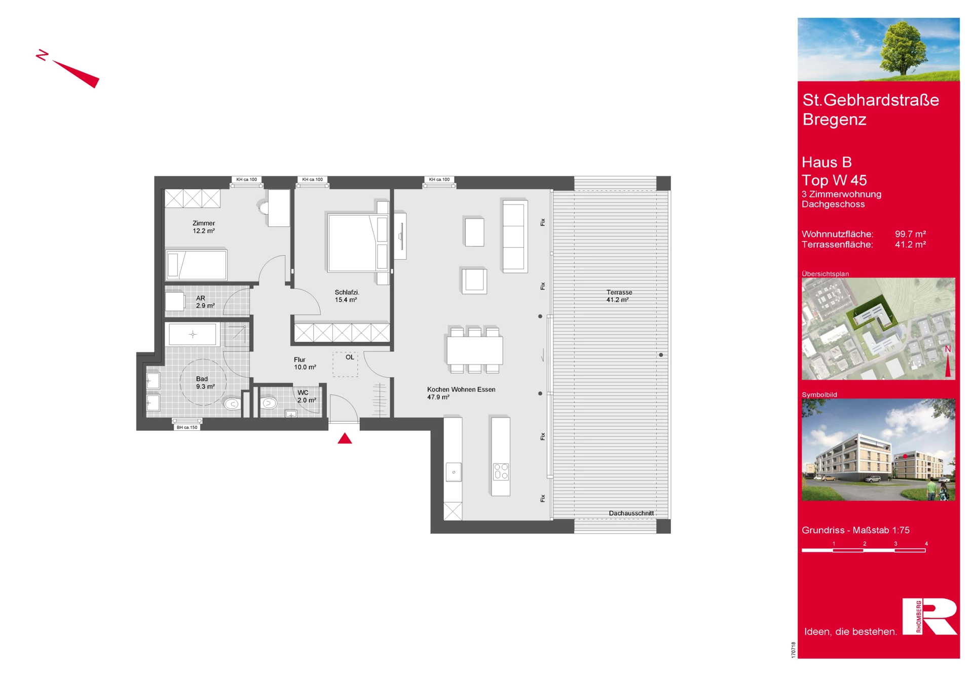 Grundriss Top W45 M 1-75