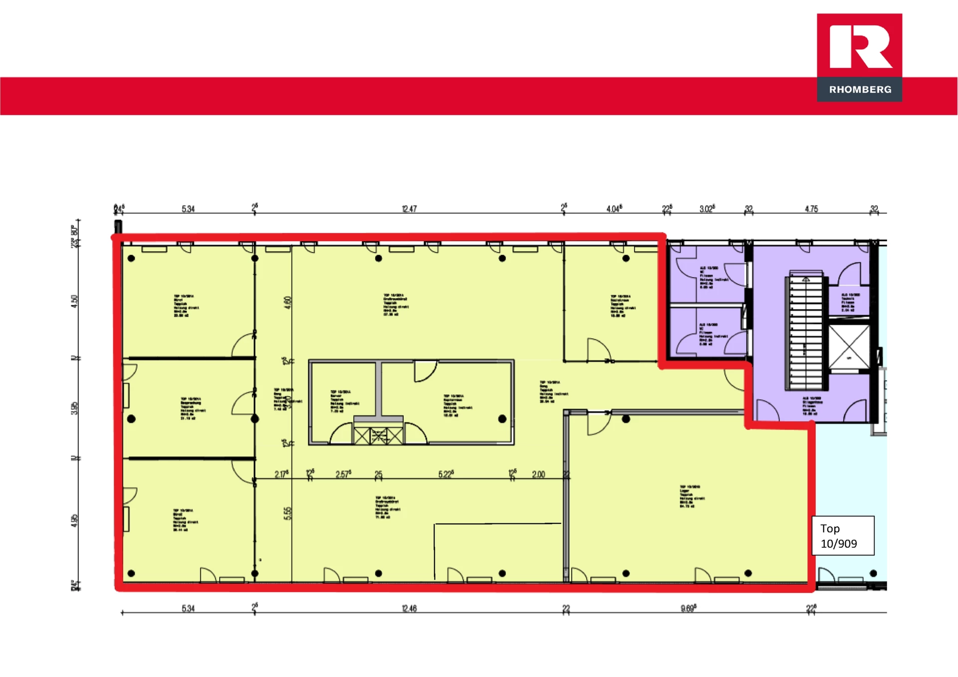 Grundrissplan Top 10_301