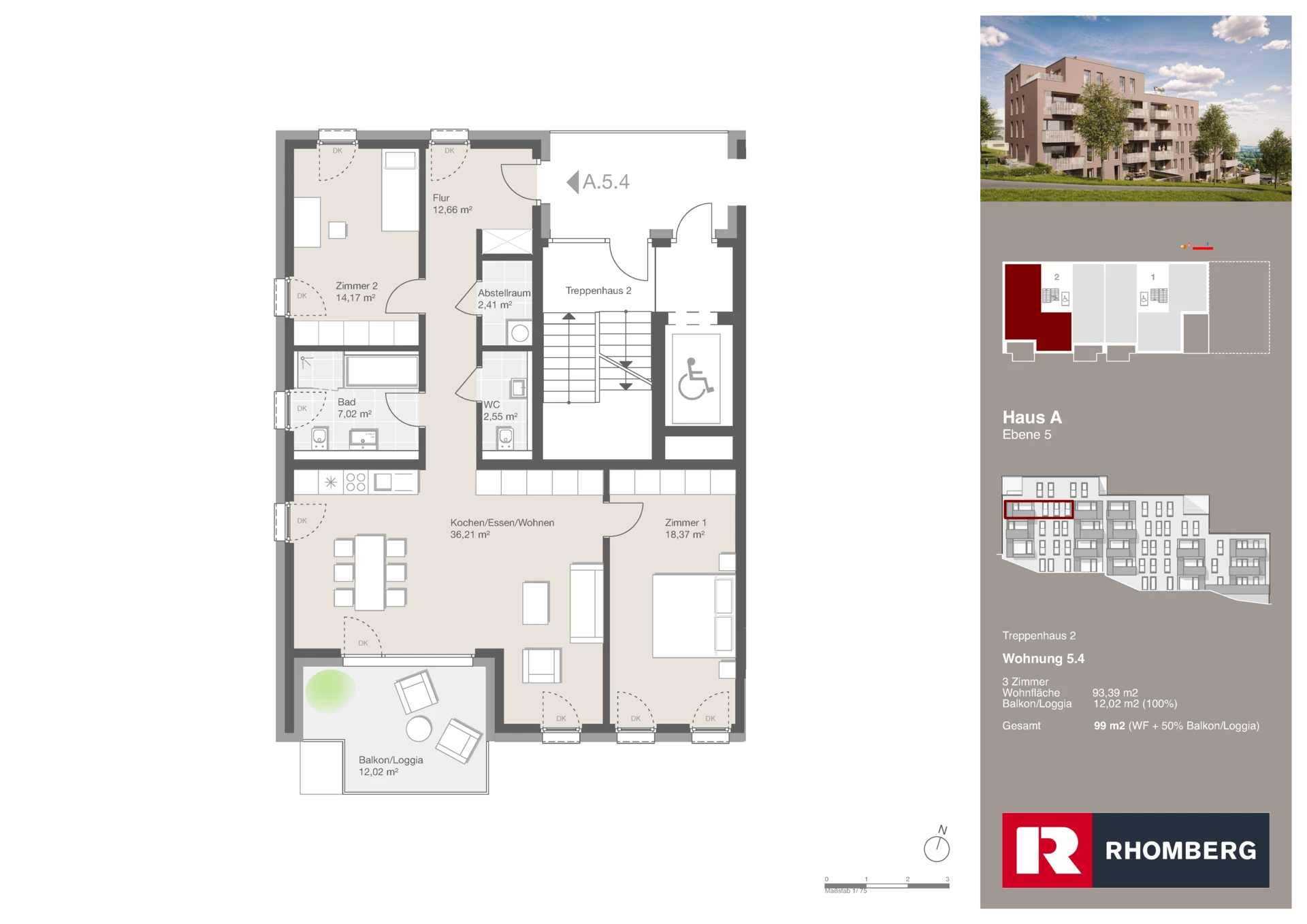 Alpenschimmern Wohnung A.5.4