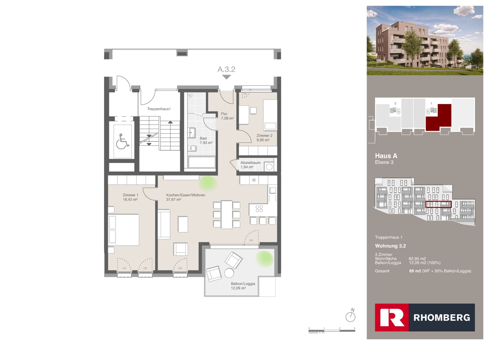 Alpenschimmern Wohnung A.3.2