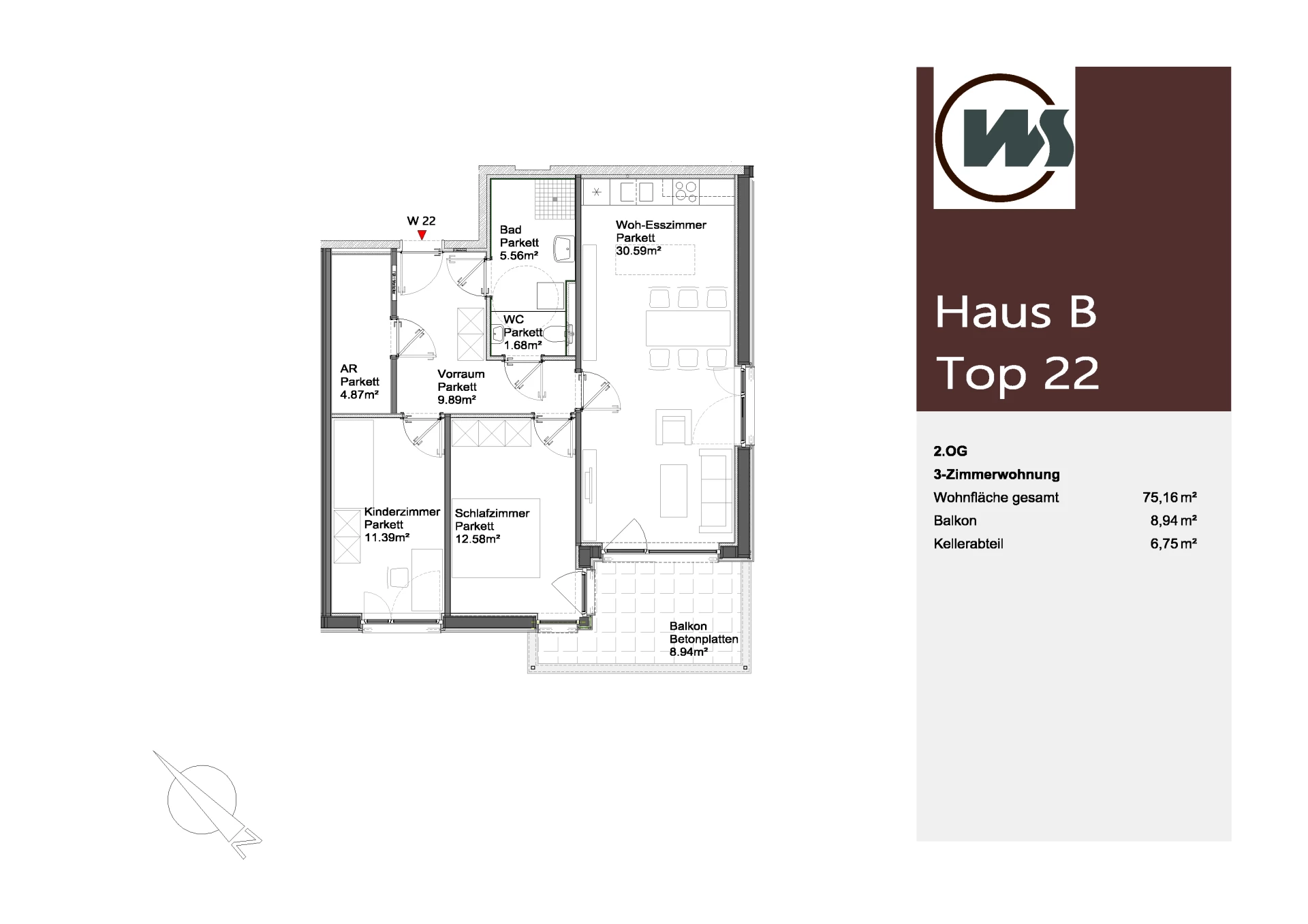 Verkaufsplan Top W22