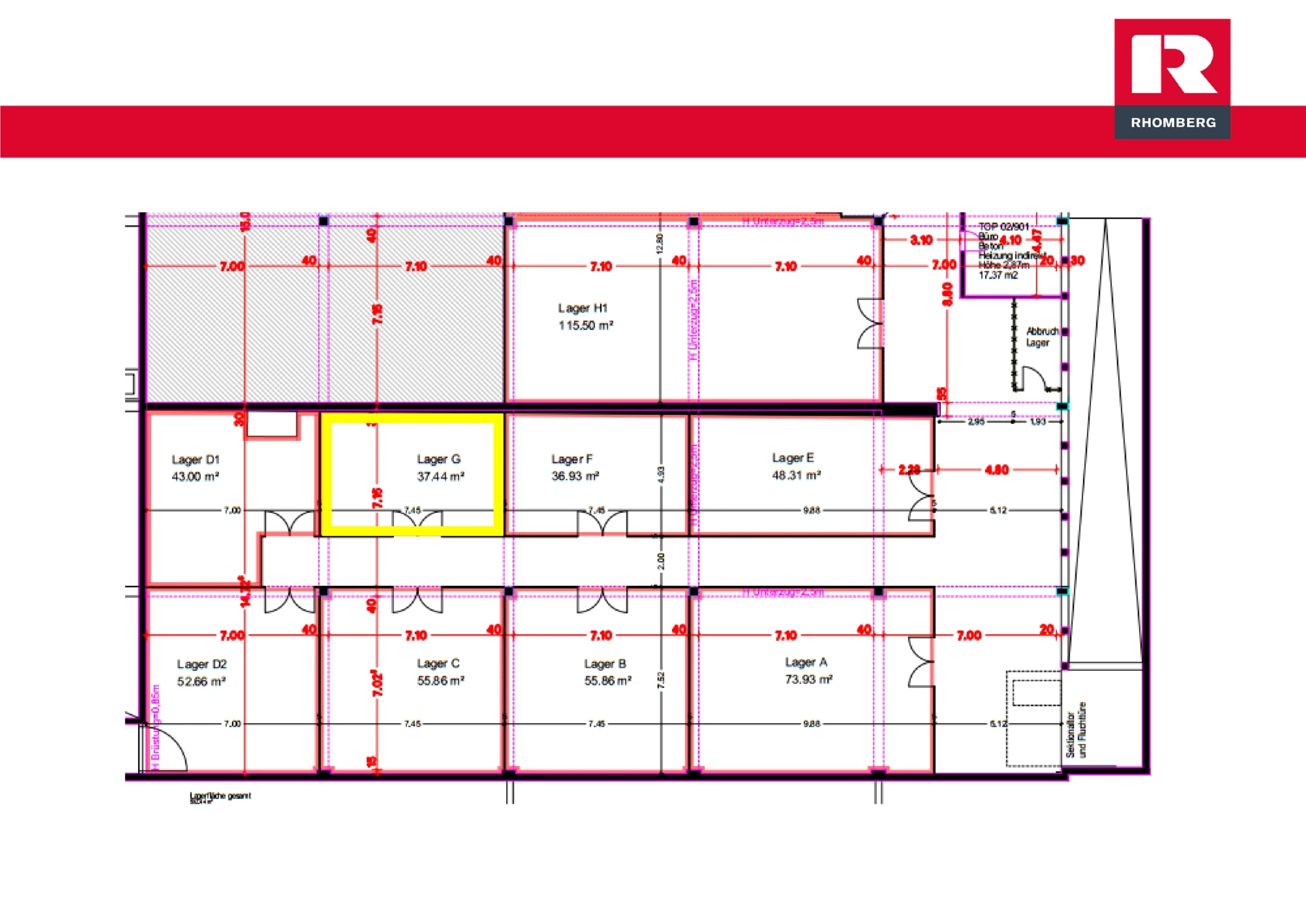 Plan Top LA008, Haus F