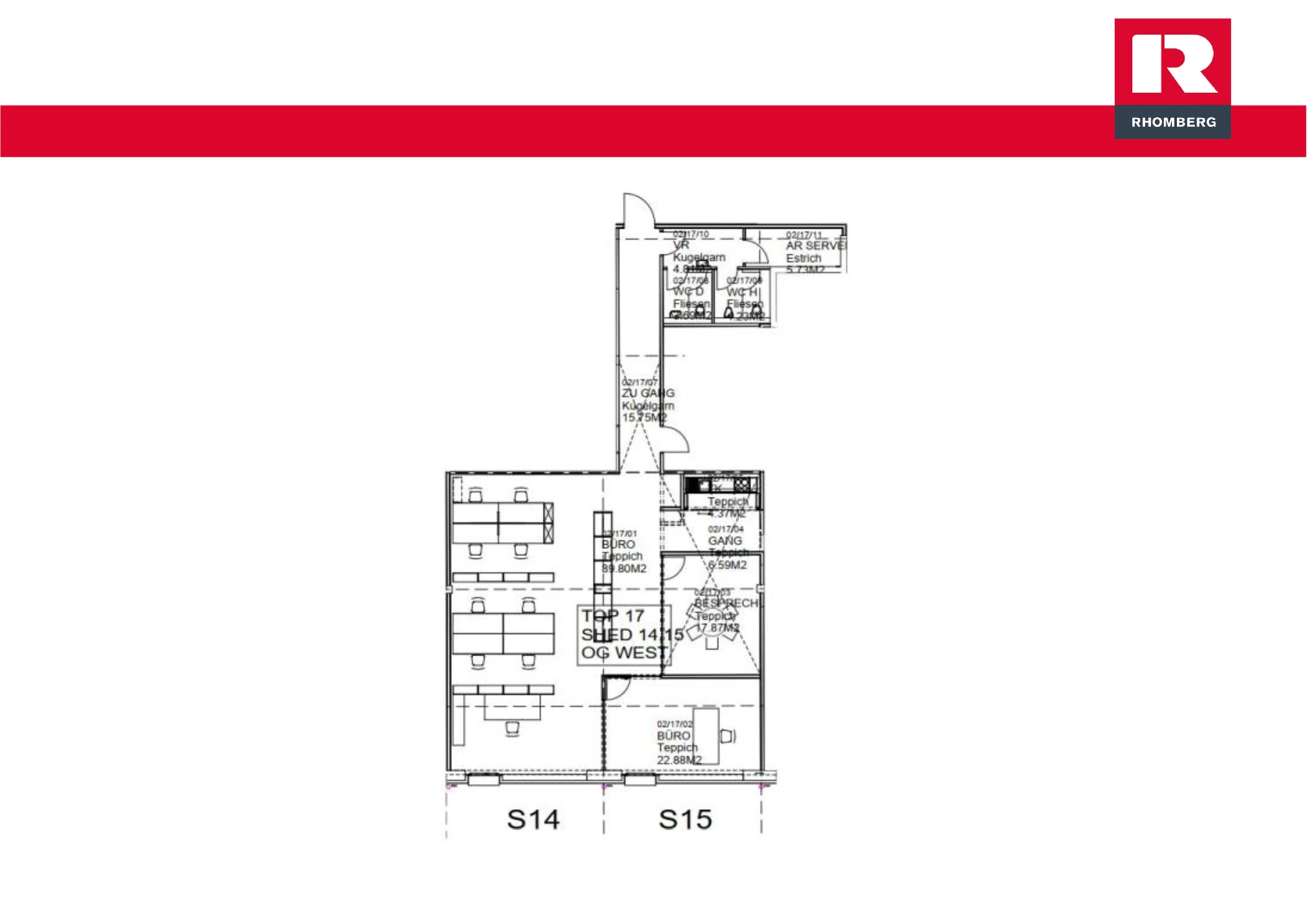 Grundriss Top 17 s2w