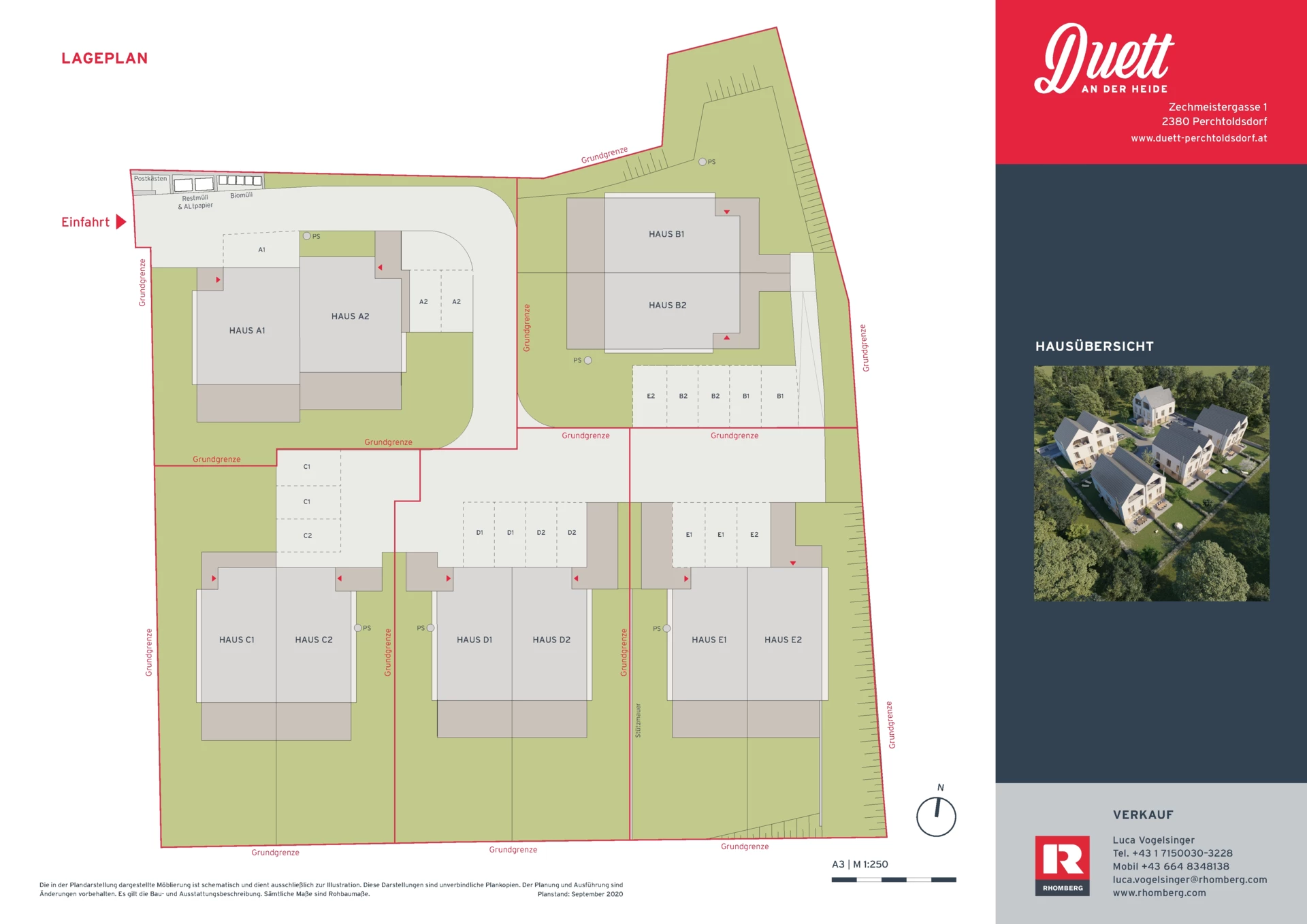 420x297 Duett an der Heide Lageplan