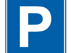 Tiefgarage Schild für Parkplatz