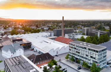 30 Jahre zukunftsfähiges Wirtschaften: Der Wirtschaftspark „Rhomberg’s Fabrik“ feiert in diesem Jahr Jubiläum. Quelle: Rhomberg’s Fabrik