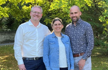 Verwaltungsrat der Wohlgensinger AG bestehend aus v.l.n.r. Philipp Hirt, Carmen Rutz, Simon Rutz Präsident.