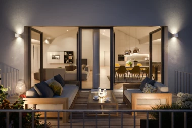 Hubertusblick 2 Couches auf Veranda, Hintergrund Räume mit Einrichtung Hubertusblick 2 Couches auf Veranda, Hintergrund Räume mit Einrichtung
