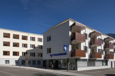 Die Wohnanlage Alpina in Schruns ist fertiggestellt.