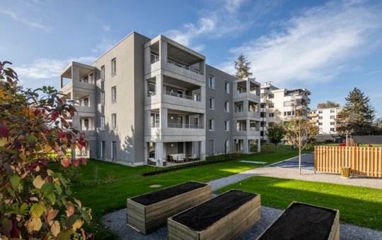 Hilft mit, den Holzbau auf den richtigen Weg zu bringen: das Innovationsprojekt Lerchenstraße in Wolfurt von Rhomberg Bau. 
Quelle: Weissengruber
