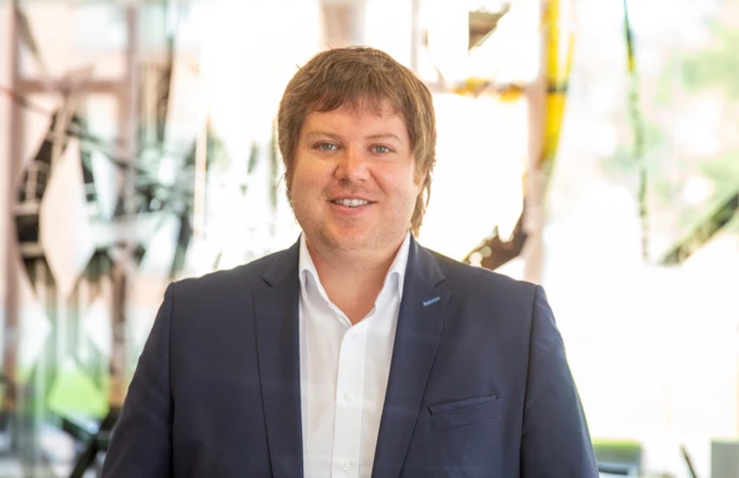 Verantwortlich für Grundstücksakquise, Investoren und Wohnungskäufer in Vorarlberg: Daniel Leitinger, Leiter “Immobilien Österreich West” bei Rhomberg Bau in Bregenz.