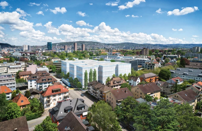 Im flexibelsten Gebäude der Schweiz wird Arbeiten zum Erlebnis.