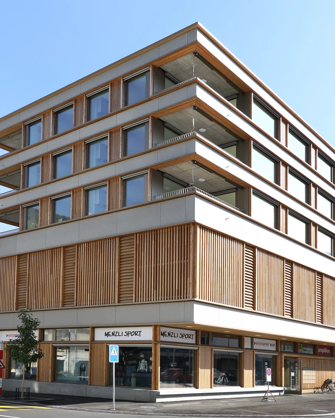 Wohn- und Geschäftshaus Marcau, Ilanz (CH)