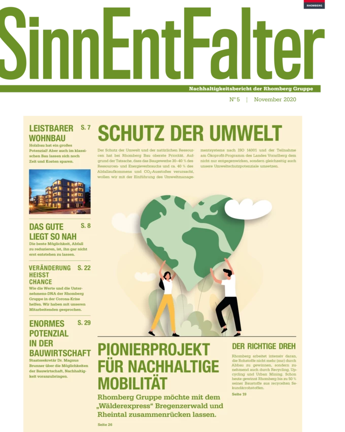 SinnEntfalter 2020 Deckblatt