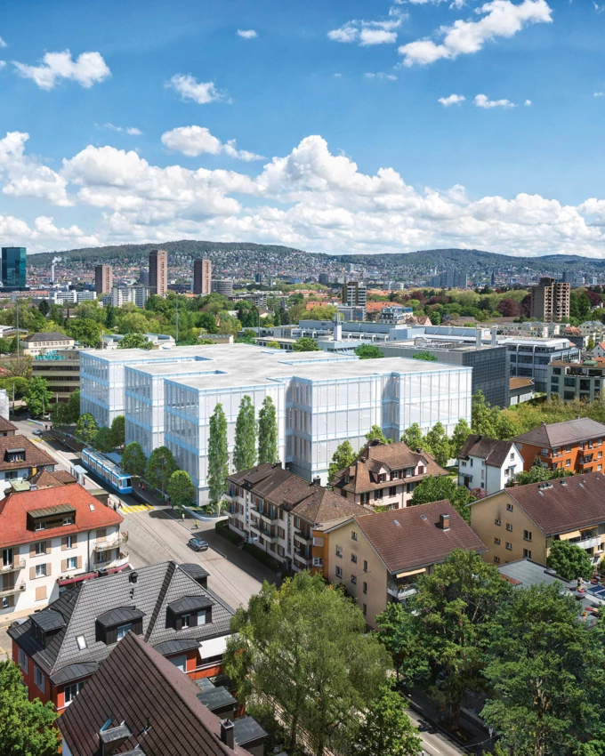 Im flexibelsten Gebäude der Schweiz wird Arbeiten zum Erlebnis.