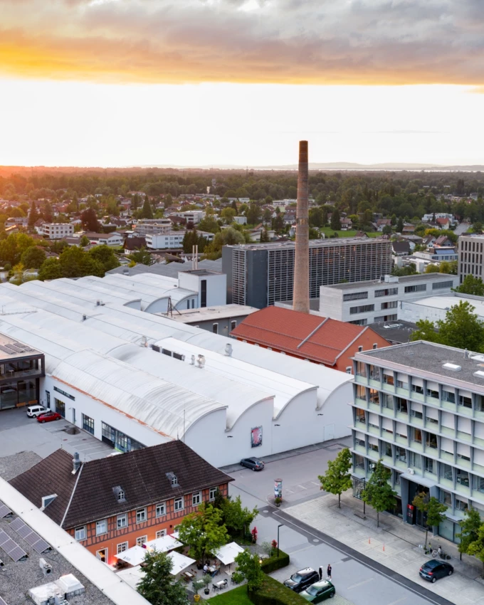 30 Jahre zukunftsfähiges Wirtschaften: Der Wirtschaftspark „Rhomberg’s Fabrik“ feiert in diesem Jahr Jubiläum. Quelle: Rhomberg’s Fabrik
