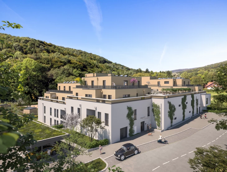 211223_RhombergBau_Mauerbach_Strassenseite 211223_RhombergBau_Mauerbach_Strassenseite