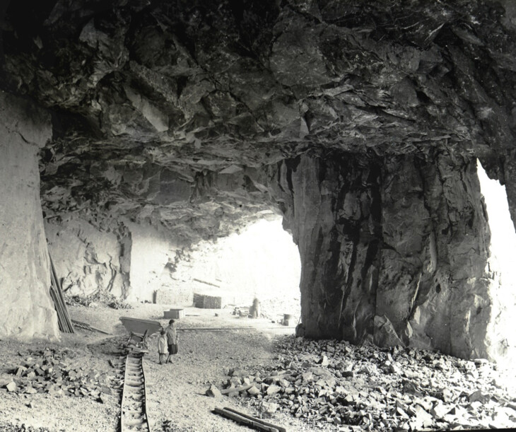 Steinbruch Unterklien 1930