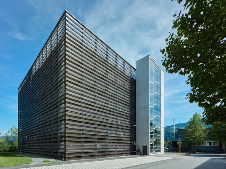 Parkhaus Rhombergs Fabrik Goldbeck Rhomberg Aussenansicht 2 Parkhaus Rhombergs Fabrik Goldbeck Rhomberg Aussenansicht 2