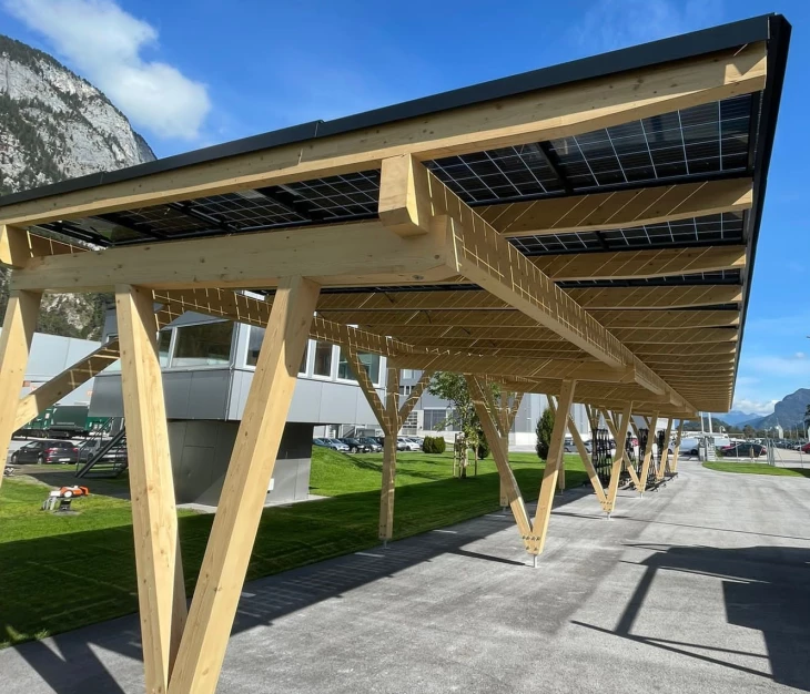 Carport Holz ST 02