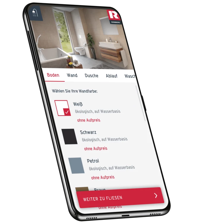 Wohnungskonfigurator Smartphone