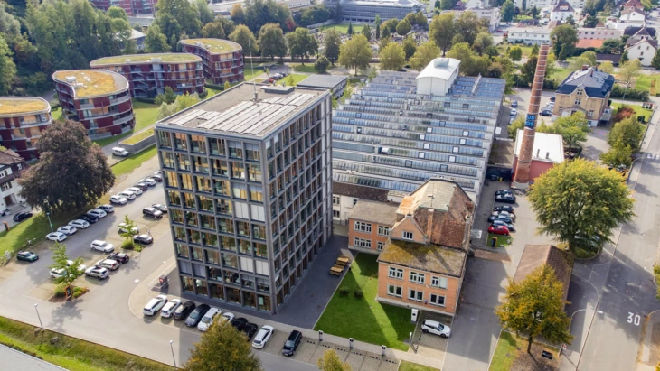 Bürohaus-Schöllerareal-Drohne-13 Bürohaus-Schöllerareal-Drohne-13