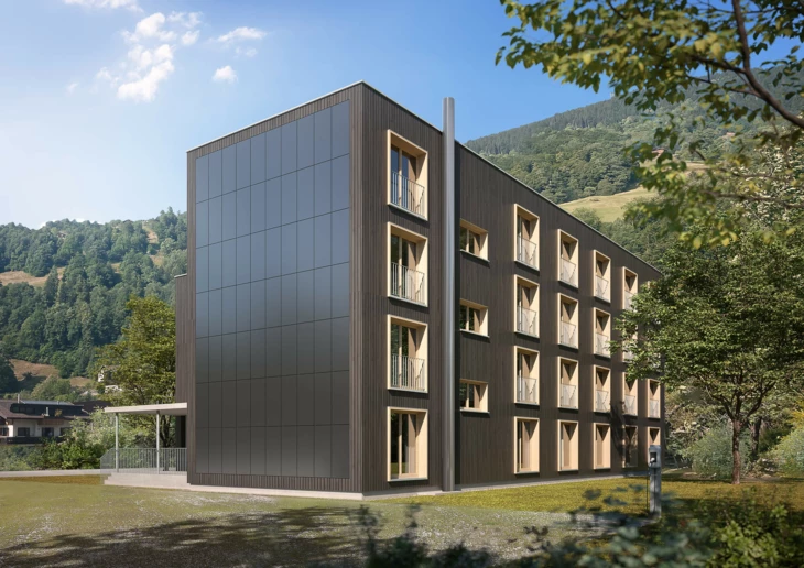 Rhomberg Energie PV Fassade