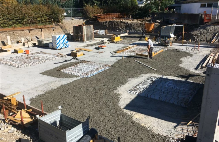 Der Baubeginn für die Wohnanlage Heldendankstraße in Bregenz ist erfolgt.