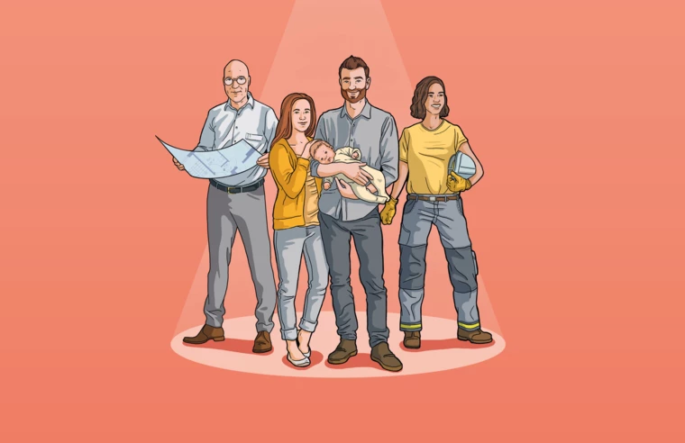 Neue Dimensionen 2020 - das Kundenmagazin der Rhomberg Bau Gruppe.