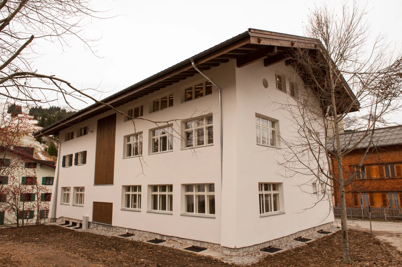 Haus des Kindes Lech Generalsanierung Aussenansicht Haus des Kindes Lech Generalsanierung Aussenansicht