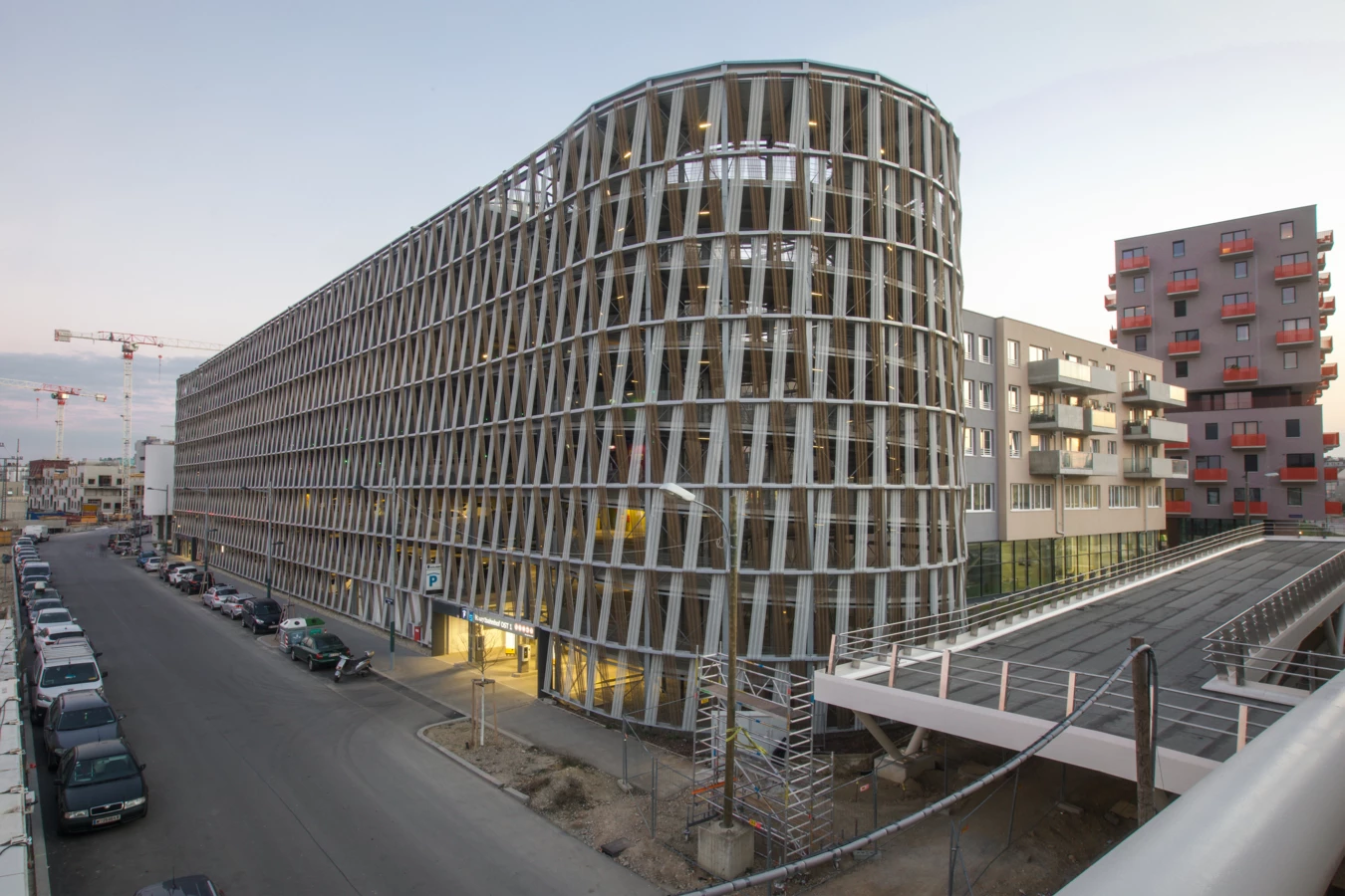 Hochgarage Wien Hauptbahnhof