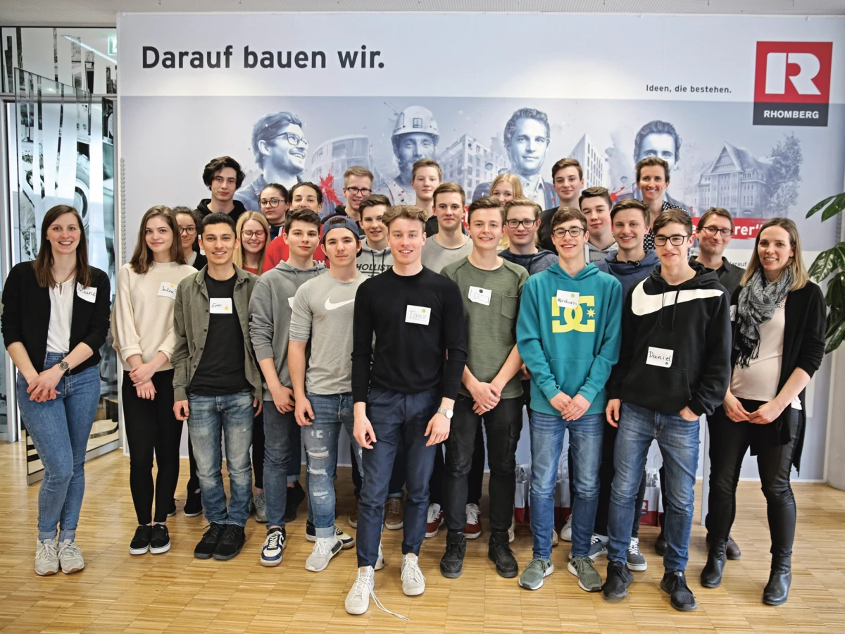 Raus aus der Schule und in die Praxis schnuppern: Bei Rhomberg ist das möglich. Raus aus der Schule und in die Praxis schnuppern: Bei Rhomberg ist das möglich.