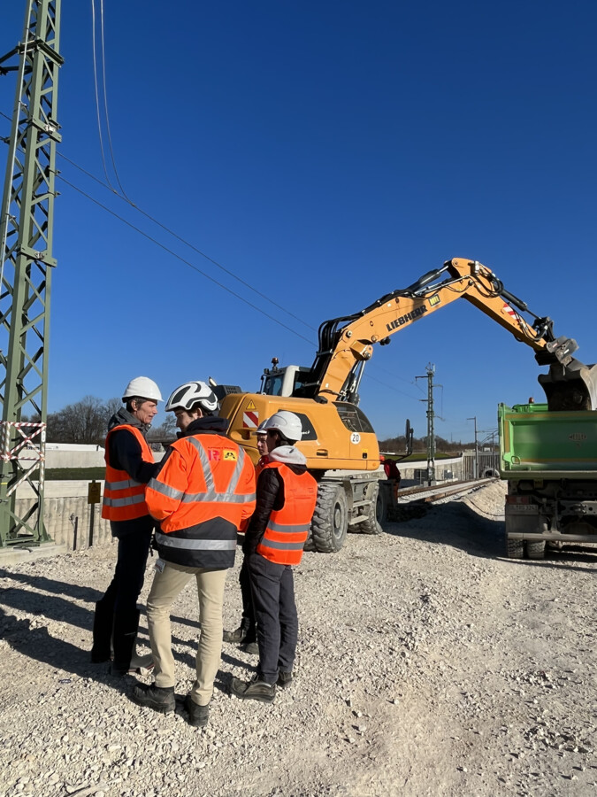 HTL Rankweil Rhomberg Bau Deutschland Bagger HTL Rankweil Rhomberg Bau Deutschland Bagger
