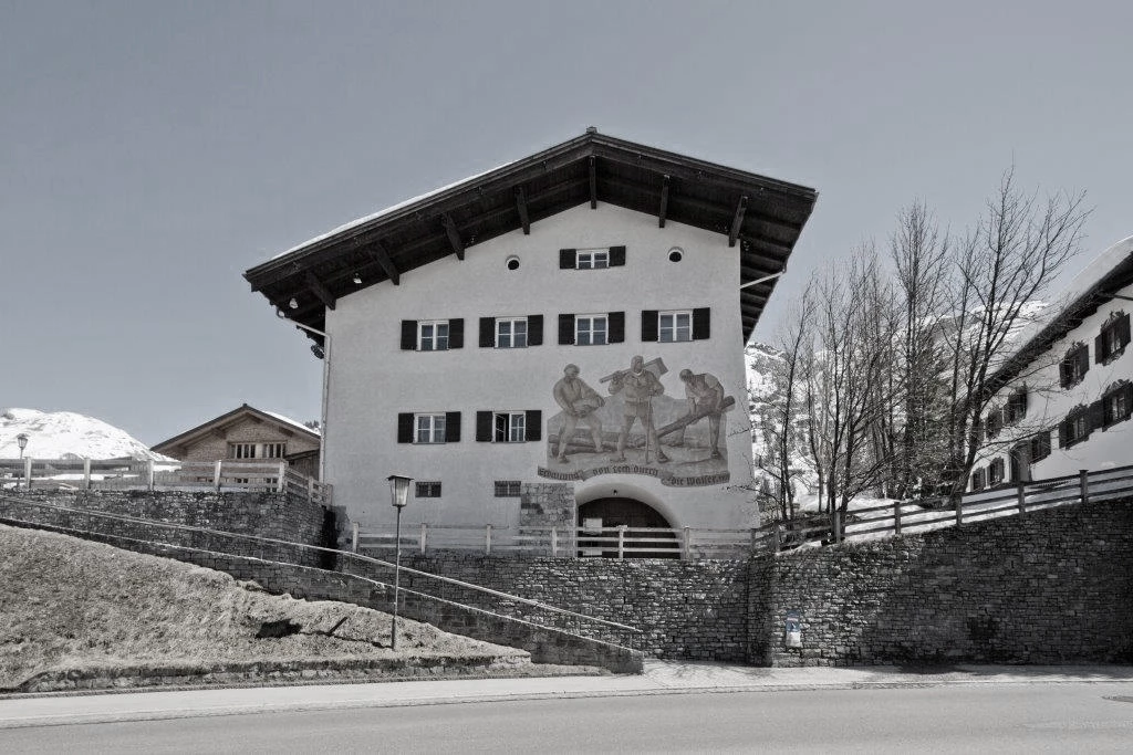 Haus des Kindes Lech Generalsanierung Aussenansicht 4 Haus des Kindes Lech Generalsanierung Aussenansicht 4