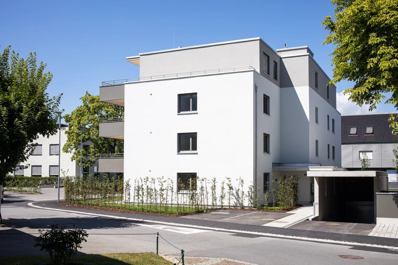 Wohnanlage Altach Goststraße (© Walser) Wohnanlage Altach Goststraße (© Walser)