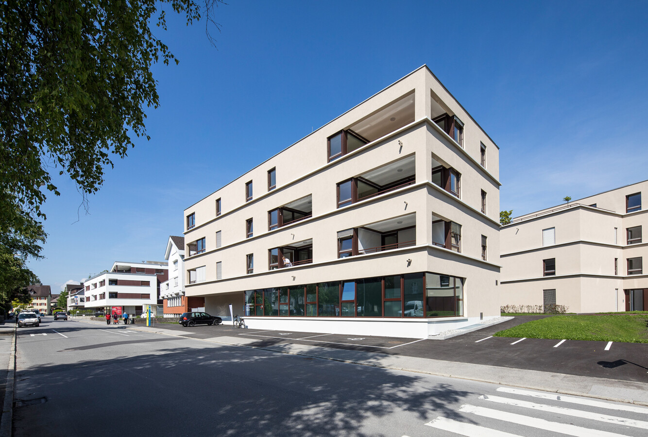 Wohnanlage Heldendankstraße, Bregenz (© Walser) Wohnanlage Heldendankstraße, Bregenz (© Walser)