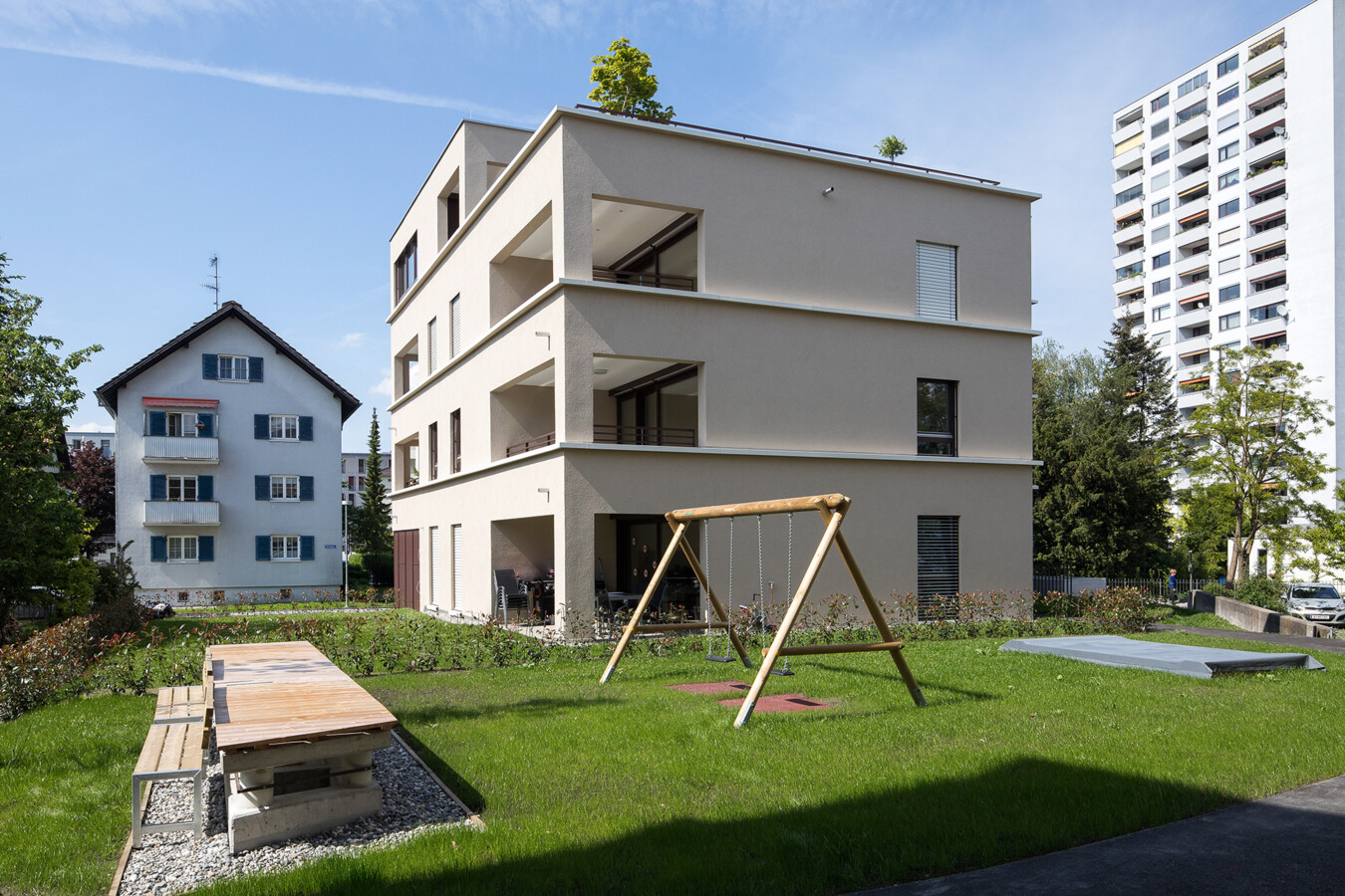 Wohnanlage Heldendankstraße, Bregenz (© Walser) Wohnanlage Heldendankstraße, Bregenz (© Walser)