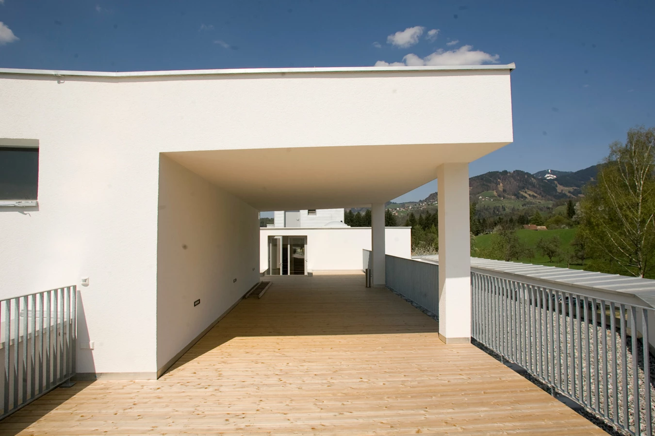 Bildungshaus Batschuns Generalsanierung Balkon