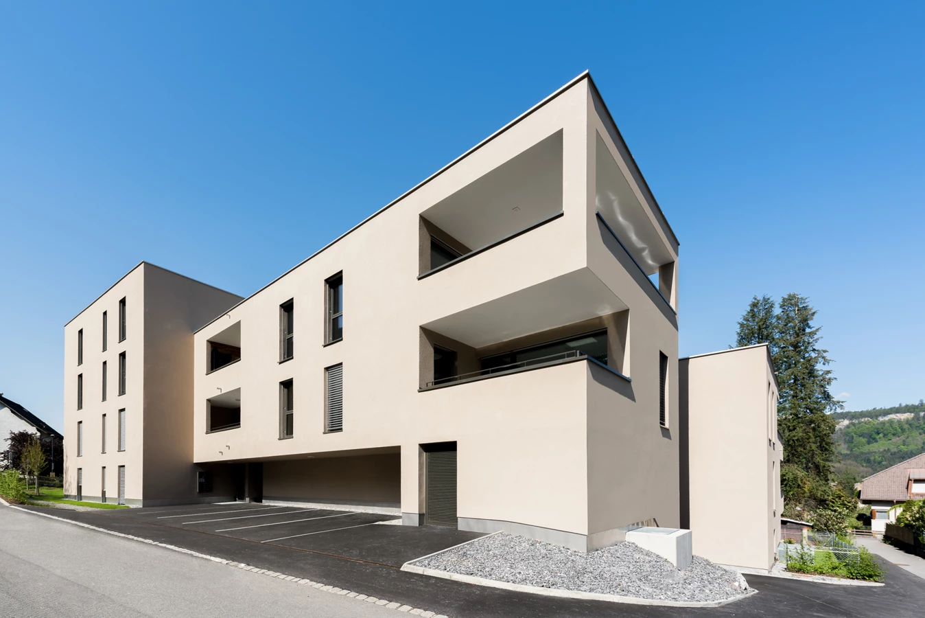Wohnanlage Alte Landstraße, Feldkirch (© studioWälder) Wohnanlage Alte Landstraße, Feldkirch (© studioWälder)