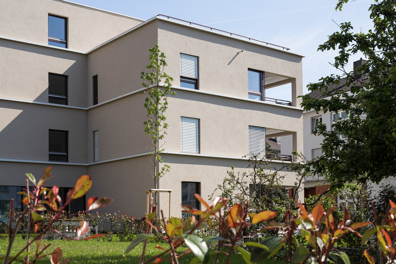 Wohnanlage Heldendankstraße, Bregenz (© Walser) Wohnanlage Heldendankstraße, Bregenz (© Walser)