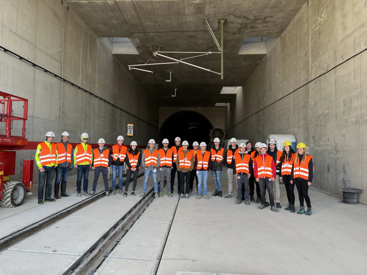 HTL Rankweil Rhomberg Bau Deutschland Gruppenfoto